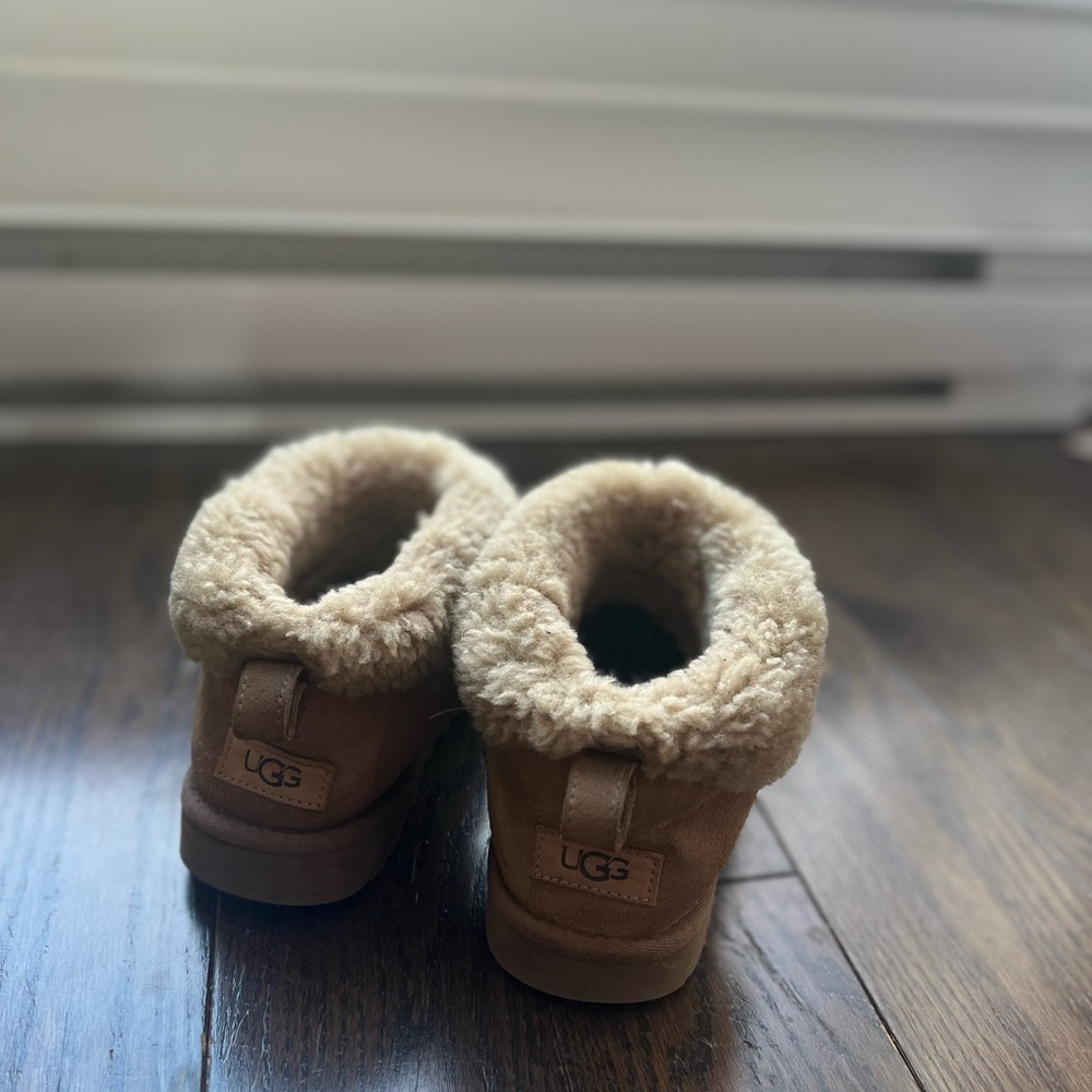 UGG Tan Shearling Lined Boots
